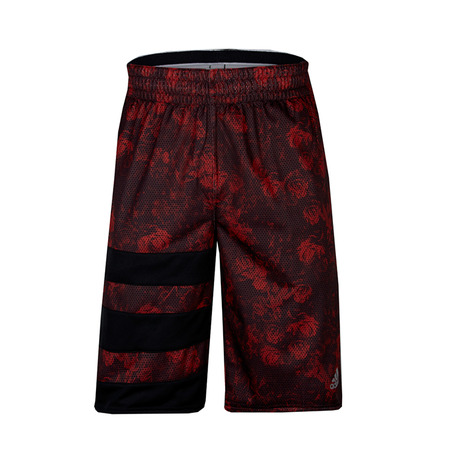 Adidas Dame Floral Short (red/black)