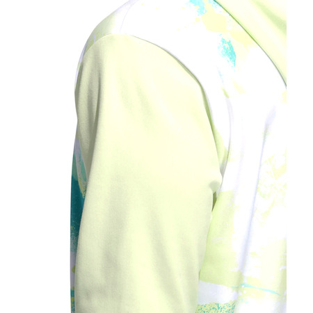 Adidas Basket Allover Print Hoodie "Lime"