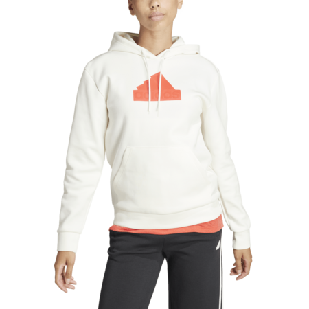 Adidas W Future Icons Badge of Sport Hoodie "Off-White"