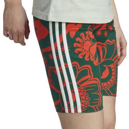 Adidas x Farm Bike Shorts "Collegiate Green"