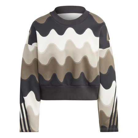 Adidas X Marimekko Future ICONS 3-Stripes Sweatshirt "Light Brow"