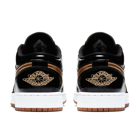 Air Jordan 1 Low (GS) "Shiny Gold"