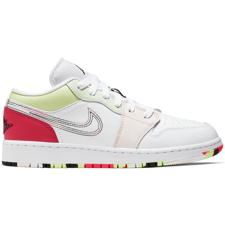 Air Jordan 1 Low (GS) "White Glow"