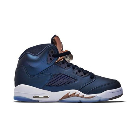 Air Jordan 5 Retro (GS) "Bronze" (obsidian/bronze)