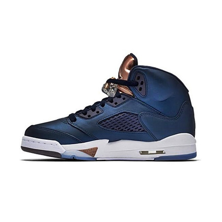 Air Jordan 5 Retro (GS) "Bronze" (obsidian/bronze)