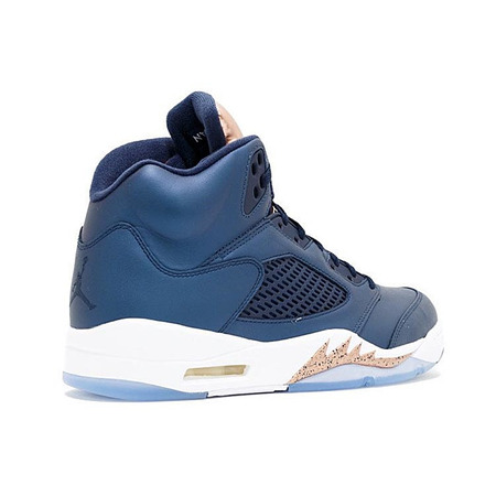 Air Jordan 5 Retro (GS) "Bronze" (obsidian/bronze)