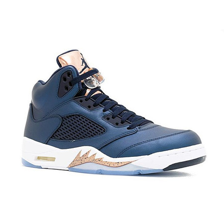 Air Jordan 5 Retro (GS) "Bronze" (obsidian/bronze)