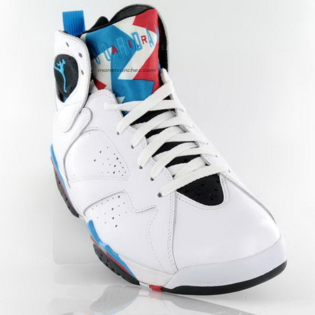 Air Jordan 7 Retro "Orion Blue"  (105/blanco/azul)