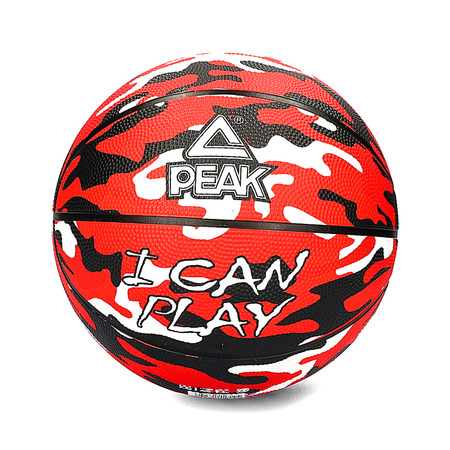 Balón Basket Peak Camo Ball Sz7 "Red Black"