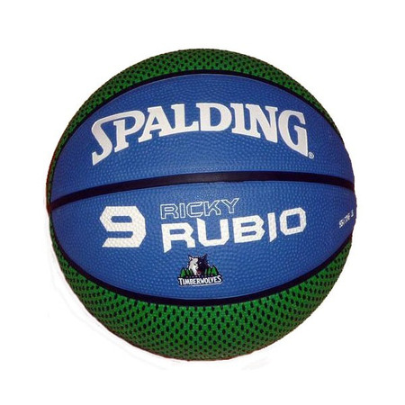 Balón Spalding Ricky Rubio Minnesota Timberwolves