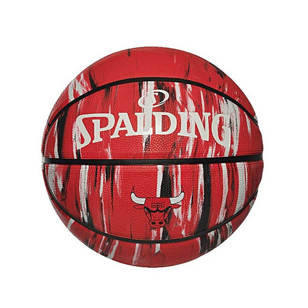 Balón Spalding Bulls Logoman Marble Edition