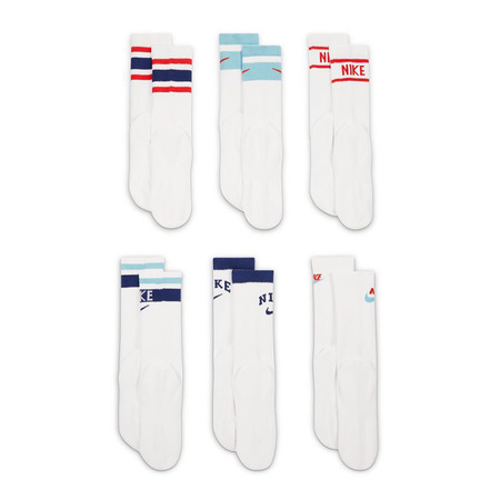 Nike Everyday Plus Cushioned Crew Socks "Multicolor" (6 Pairs)