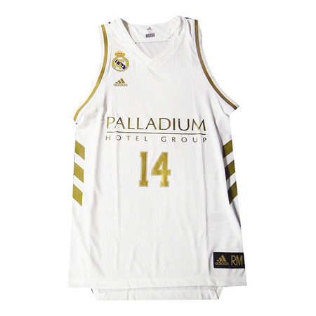 CAMISETA RÉPLICA DECK  #14#  REAL MADRID BASKET