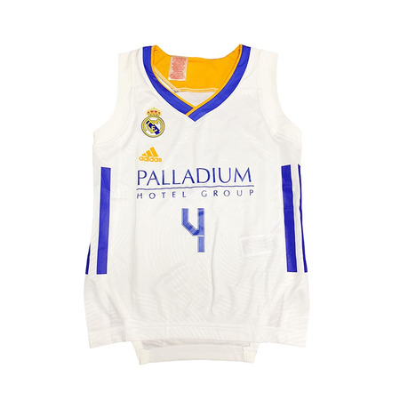 Kids Replica T-Shirt  Real Madrid Basket # 4 HEURTEL #