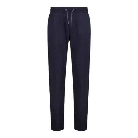 Campagnolo Men's joggers in stretch french terry "Black-Blue"