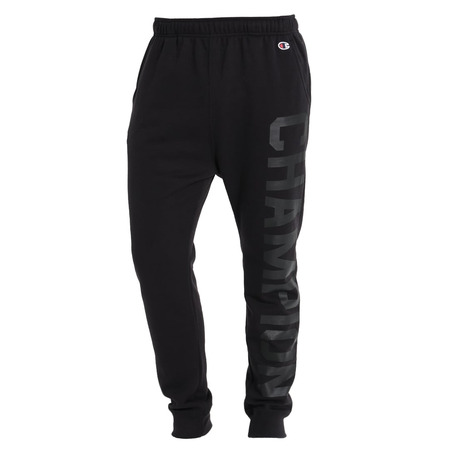 Champion Authentic Customfit Big Logo Rib Cuff Pants (black)