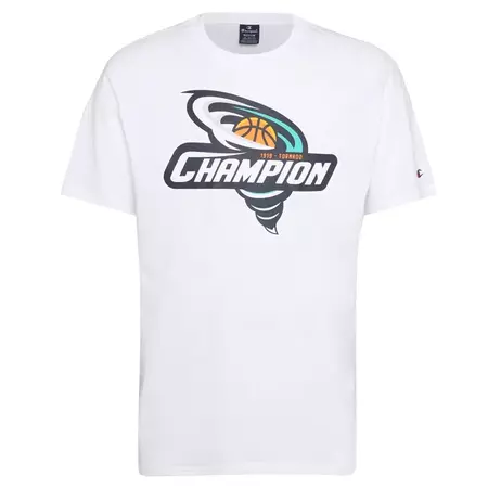 Champion Basketball Graphic Crewneck T-Shirt "Big Tornado"