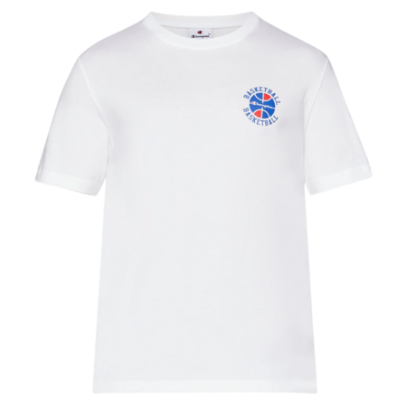 Champion Basketball Inspired Logo T-Shirt "White"