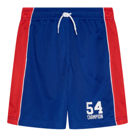 Champion Basketball Kids Inspired Logo Short "Blue-Red"