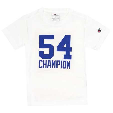 Champion Basketball Kids Sport Lifestyle Big Braphic Mesh Tee "White"