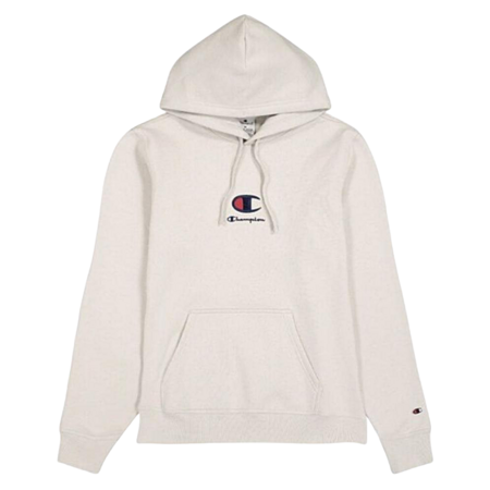 Champion Big C Logo Embroidery Fleece Hoodie "Beige"