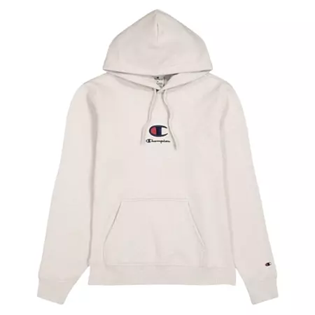 Champion Big C Logo Embroidery Fleece Hoodie "Beige"