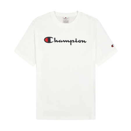 Champion Big Logo Cotton Jersery T-Shirt "White"