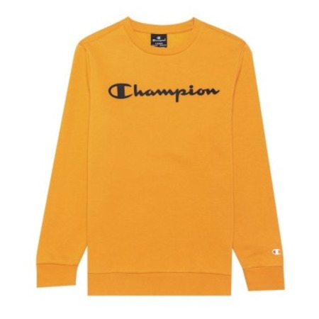 Champion Kids American Classic Fleece Sweat Crewneck "Burnt Yellow"