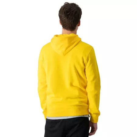 Champion Legacy Script Logo Cotton Terry Hoodie "Yellow"