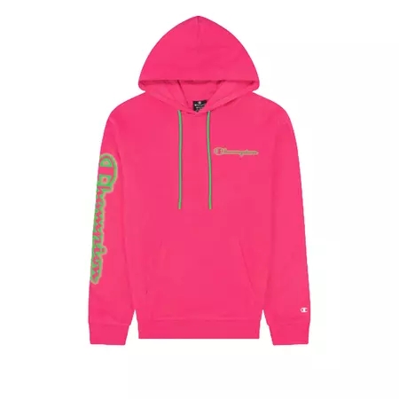 Champion Legacy Spray Neon Hooded Sweatshirt