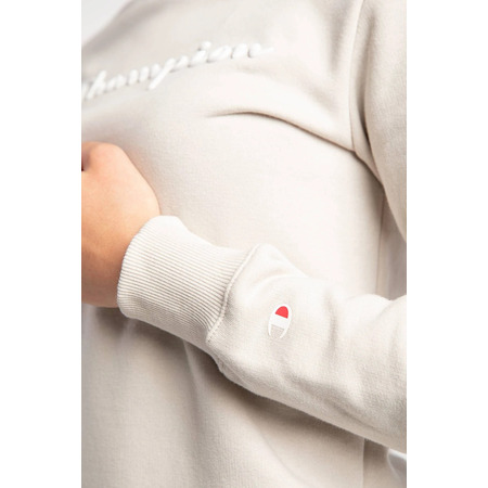 Champion Legacy Wm´s Front Script Logo Sweatshirt "Beige"