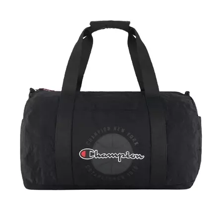 Champion Basketball Medium Duffle Bag with Logo "Black"