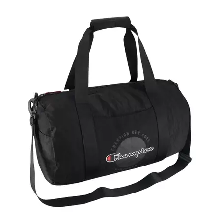 Champion Basketball Medium Duffle Bag with Logo "Black"