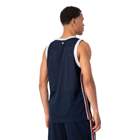 Champion Legacy Retro Basketball Mesh Vest "Navy-White"