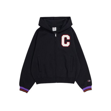 Champion Rochester Wms Bookstore Heavy Fleece FZ Jacket "Black"