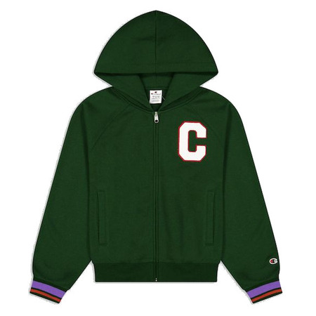 Champion Rochester Wms Bookstore Heavy Fleece FZ Jacket "Forest Green"