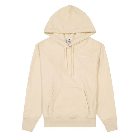 Champion Legacy Small Logo Fleece Hooded Sweatshirt "Wheat"