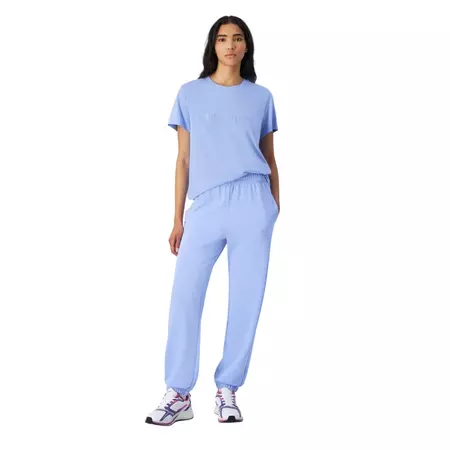 Champion Women's Elastic Cuff Pants "Light Blue"