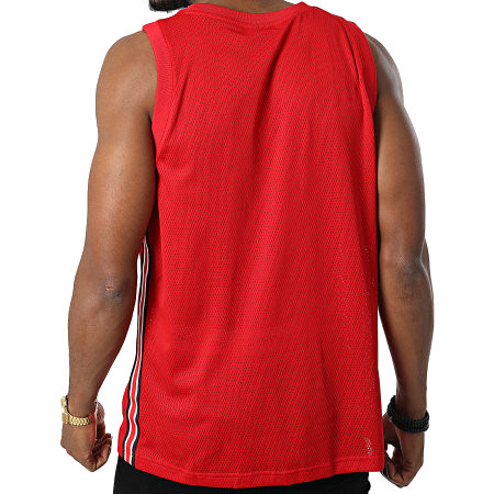 Champon Legacy Basketaball Soft Mesh Tank Top "Red"