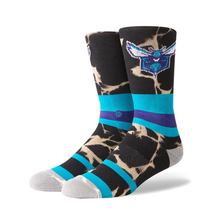 Charlotte Hornets Acid Wash Socks