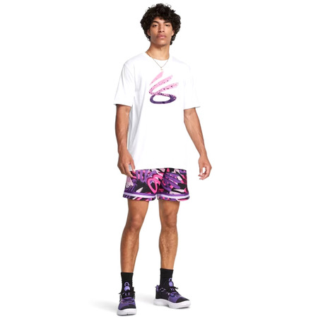 Curry Statement Short "Pink Black"