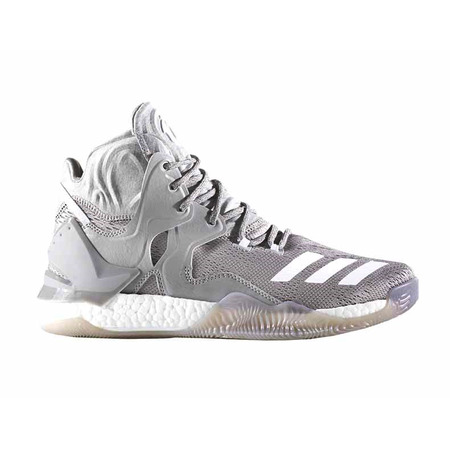 Adidas D Rose 7 "Grey Heather" (medium grey/white/solid grey)