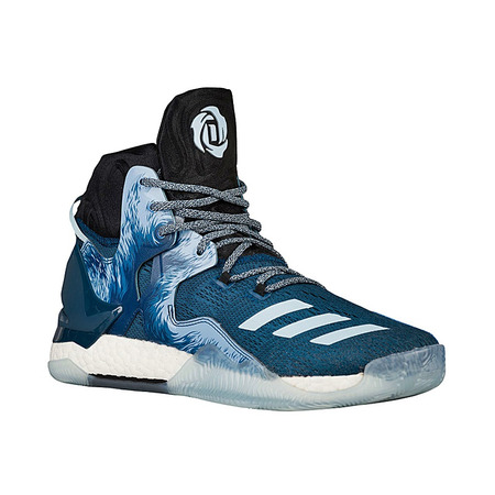 Adidas D Rose 7 "Halloween" (tech steel/core black/ice blue)