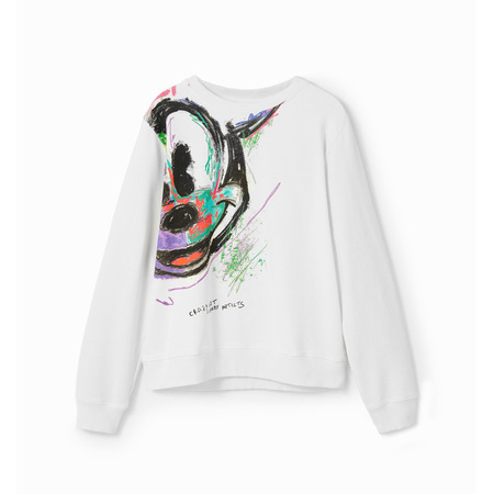 Desigual Arty Mickey Mouse Sweatshirt "Raw"