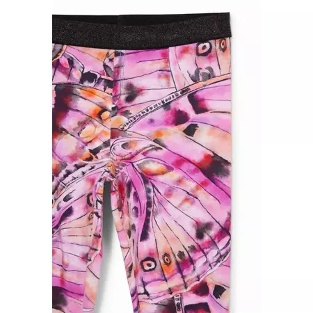 Desigual Butterfly Wings Leggings "Fuchsia"