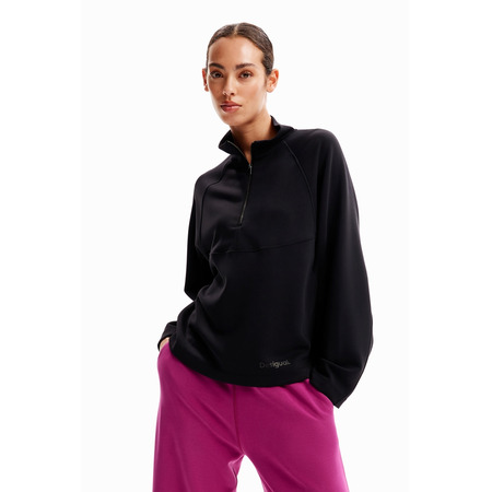 Desigual Oversize Sport Sweatshirt "Black"