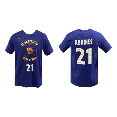 FC Barcelona Dri-FIT Basketball T-Shirt ABRINES #21#