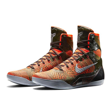 Kobe 9 Elite "Strategy Sequoia" (303/sequoia/naranja/gris)