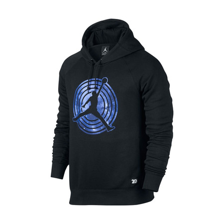 Jordan AJ 11 Fleece Hoodie (010/black/concord/white)