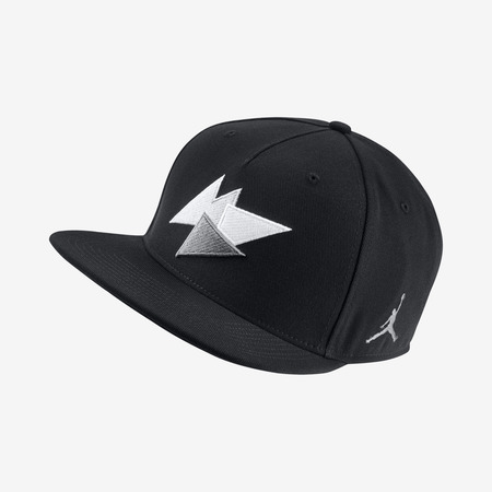 Jordan AJ 7 Abstract Cap Snapback (black/white)